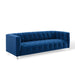 Mesmer Channel Tufted Button Performance Velvet Sofa - view 11