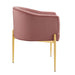 Modway Savour Tufted Performance Velvet Accent Chair Living Room Furniture - Close-Up