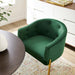 Modway Savour Tufted Performance Velvet Accent Chair Living Room Furniture - View 10