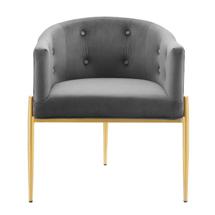 Modway Savour Tufted Performance Velvet Accent Chair Living Room Furniture - View 20
