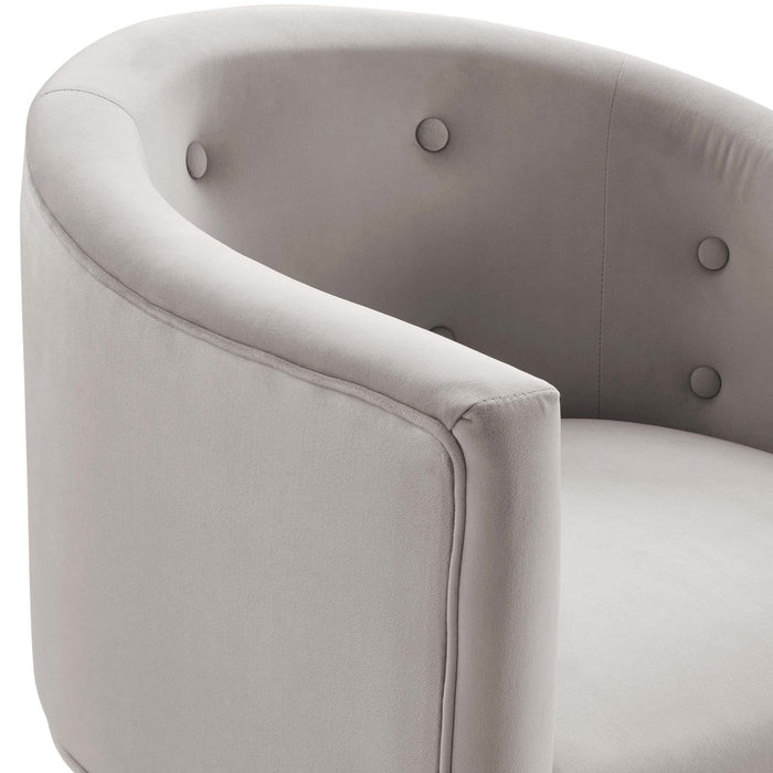 Modway Savour Tufted Performance Velvet Accent Chair Living Room Furniture - View 28