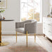 Modway Savour Tufted Performance Velvet Accent Chair Living Room Furniture - View 22