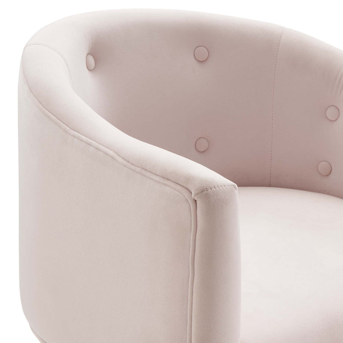 Modway Savour Tufted Performance Velvet Accent Chair Living Room Furniture - View 43