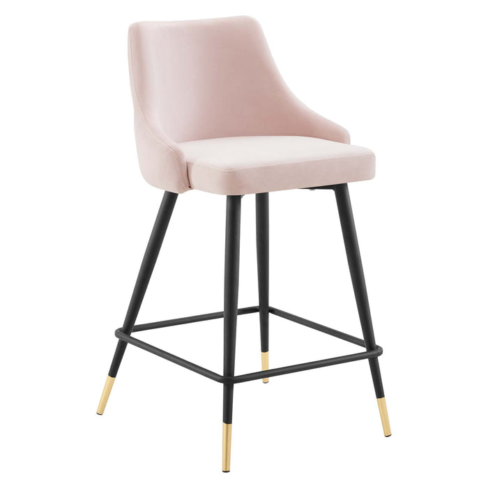Adorn Performance Velvet Performance Velvet Counter Stool