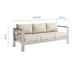 Shore Outdoor Patio Aluminum Sofa - detail close-up