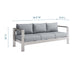 Shore Outdoor Patio Aluminum Sofa - view 15