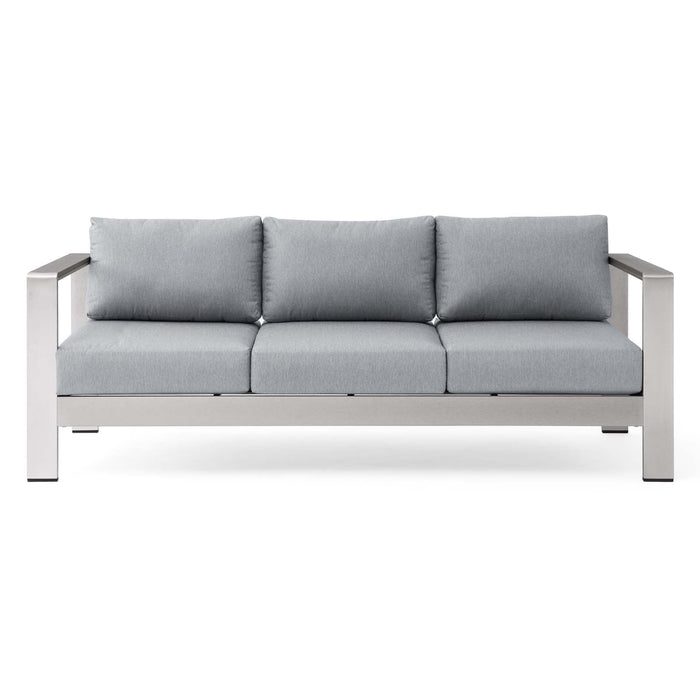 Shore Outdoor Patio Aluminum Sofa - view 21
