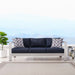 Shore Outdoor Patio Aluminum Sofa - view 28