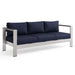 Shore Outdoor Patio Aluminum Sofa - view 24