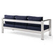 Shore Outdoor Patio Aluminum Sofa - view 31