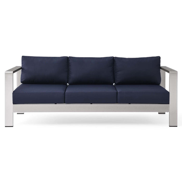 Shore Outdoor Patio Aluminum Sofa - view 32