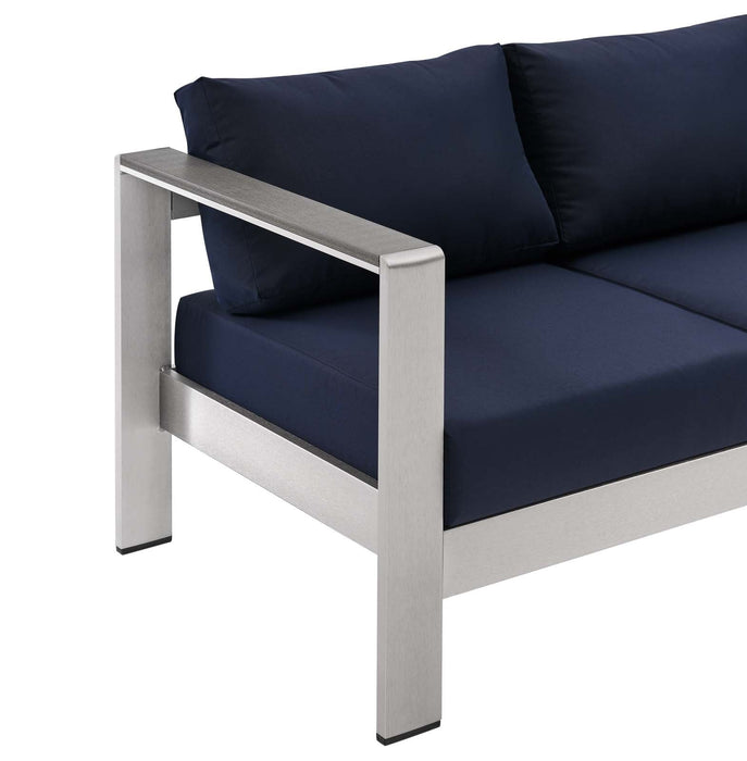 Shore Outdoor Patio Aluminum Sofa - view 33