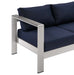 Shore Outdoor Patio Aluminum Sofa - view 33