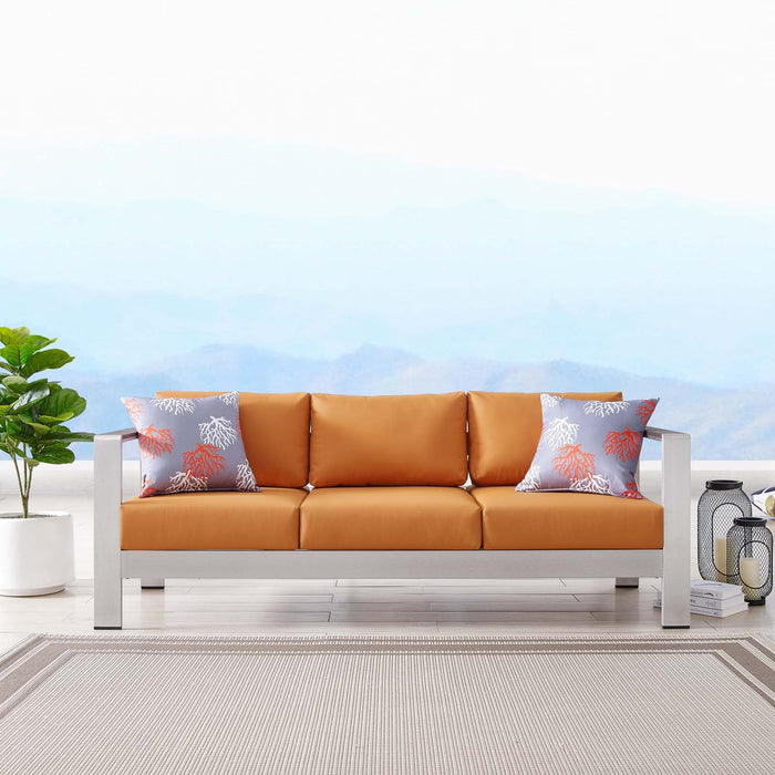 Shore Outdoor Patio Aluminum Sofa - view 39