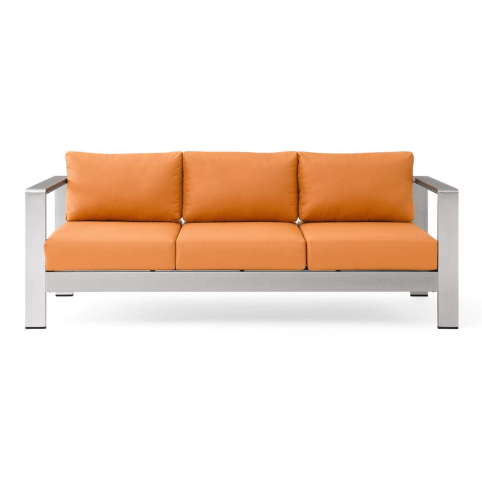 Shore Outdoor Patio Aluminum Sofa - view 43