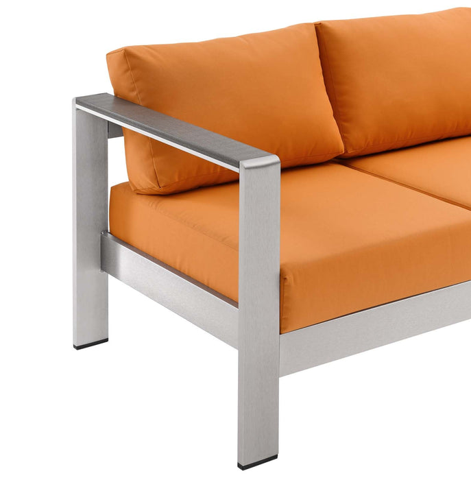 Shore Outdoor Patio Aluminum Sofa - view 44