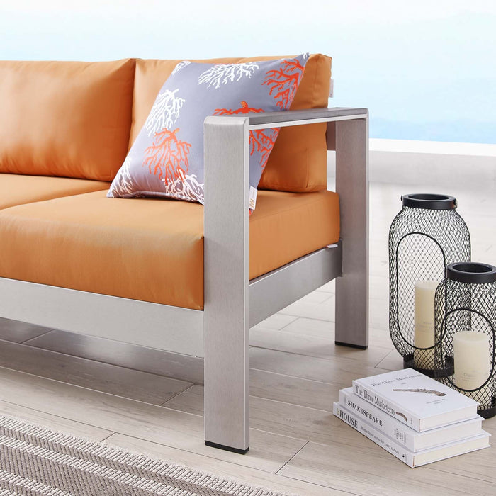 Shore Outdoor Patio Aluminum Sofa - view 40