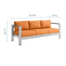 Shore Outdoor Patio Aluminum Sofa - view 37