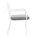 Baxley Outdoor Patio Aluminum Armchair Set of 2 - view 5