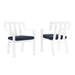 Baxley Outdoor Patio Aluminum Armchair Set of 2 - view 10