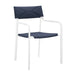 Raleigh Outdoor Patio Aluminum Armchair Set of 2 - view 12