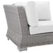 Conway Sunbrella® Outdoor Patio Wicker Rattan Corner Chair - view 27