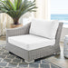 Conway Sunbrella® Outdoor Patio Wicker Rattan Left-Arm Chair - view 10