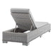 Conway Sunbrella® Outdoor Patio Wicker Rattan Chaise Lounge - view 28