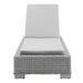 Conway Sunbrella® Outdoor Patio Wicker Rattan Chaise Lounge - view 29