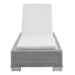 Conway Sunbrella® Outdoor Patio Wicker Rattan Chaise Lounge - view 19