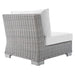 Conway Sunbrella® Outdoor Patio Wicker Rattan Armless Chair - view 15