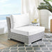 Conway Sunbrella® Outdoor Patio Wicker Rattan Armless Chair - view 11
