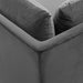 Modway Ardent Performance Velvet Corner Chair - Luxe Glam Deco Style for Modern Living Space Comfort - Detail View 3
