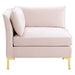 Modway Ardent Performance Velvet Corner Chair - Luxe Glam Deco Style for Modern Living Space Comfort - Product Image 14
