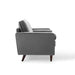 Modway Valour Mid-Century Modern Loveseat in Stain-Resistant Velvet with Bolster Pillows... Living Room Furniture - View 27