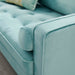 Modway Valour Mid-Century Modern Loveseat in Stain-Resistant Velvet with Bolster Pillows... Living Room Furniture - View 39