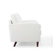Modway Valour Mid-Century Modern Loveseat in Stain-Resistant Velvet with Bolster Pillows... Living Room Furniture - View 66