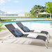 Savannah Outdoor Patio Mesh Chaise Lounge Set of 2 - Modway \outdoor\chaise lounges