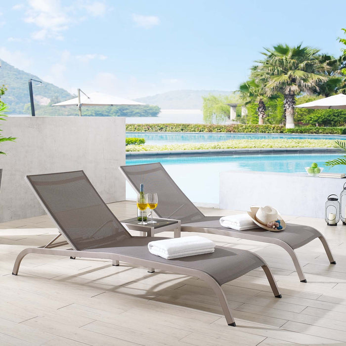 Savannah 3 Piece Outdoor Patio Mesh Set - view 8