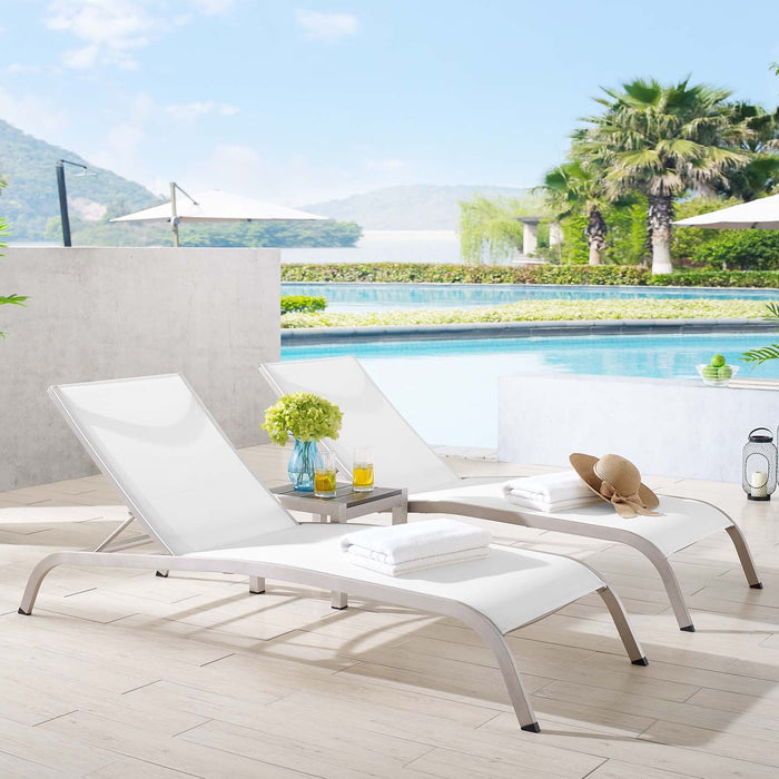 Savannah 3 Piece Outdoor Patio Mesh Set - view 15