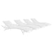 Glimpse Outdoor Patio Mesh Chaise Lounge Set of 4 - view 15