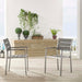 Shore Outdoor Patio Aluminum Dining Armchair Set of 2 - Modway \outdoor\dining chairs