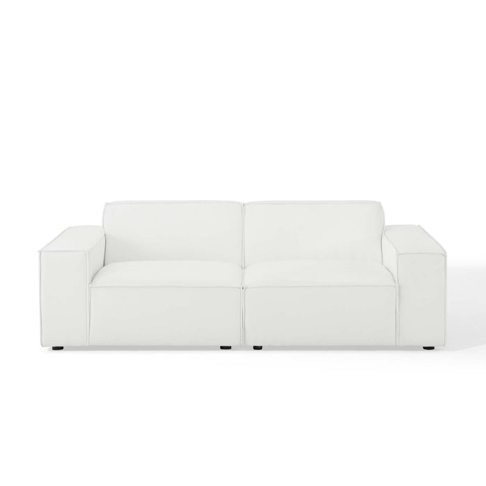 Restore Upholstered 2-Piece Sectional Sofa with Modular Design & Luxe Comfort for Modern Living Rooms