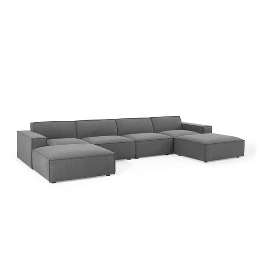 Restore 6-Piece Sectional Sofa by Modway - angle view
