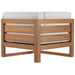 Upland Outdoor Patio Teak Wood Corner Chair - view 5
