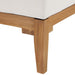 Bayport Outdoor Patio Teak Wood Corner Chair - view 7