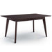 Prosper 5 Piece Upholstered Velvet Dining Set Cappuccino Navy