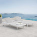 Charleston Outdoor Patio Aluminum Chaise Lounge Chair Set of 2 - Modway \outdoor\chaise lounges