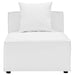 Saybrook Outdoor Patio Upholstered Sectional Sofa Armless Chair - view 20