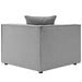 Saybrook Outdoor Patio Upholstered Sectional Sofa Corner Chair - view 6